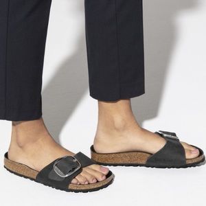 Birkenstock | 8 | Madrid big buckle black cork